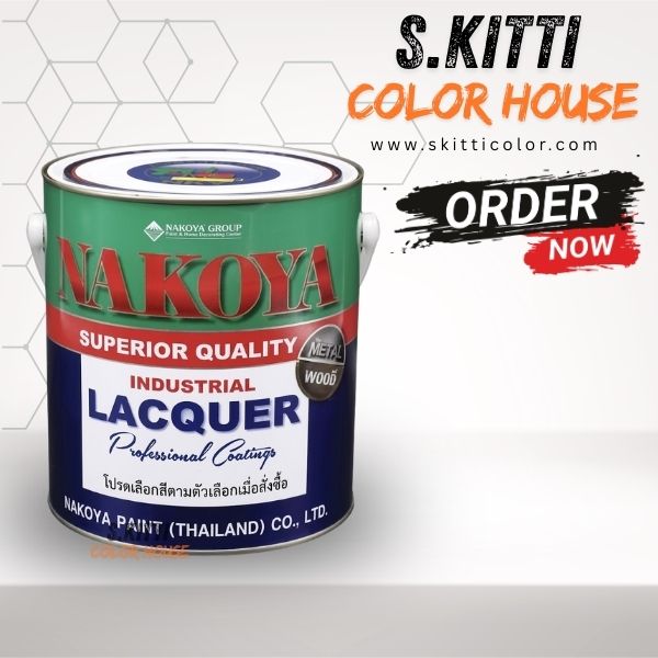 Nakoya Industrial Lacquer Gloss สีพ่นเงานาโกย่า ทุกเฉดสี สีพ่นอุตสาหกรรมนาโกย่า - Image 2